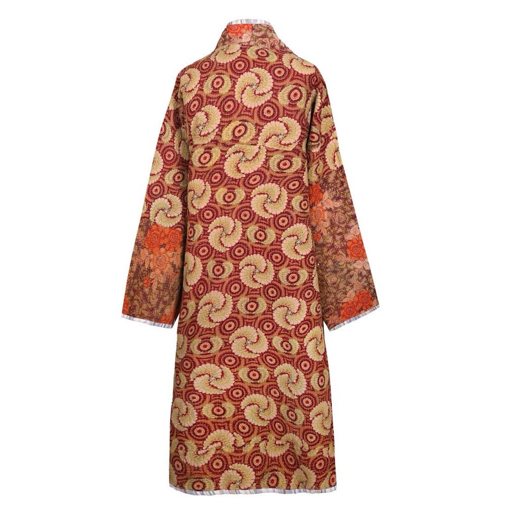 Kyra Cotton Kantha Coat ONE OF KIND