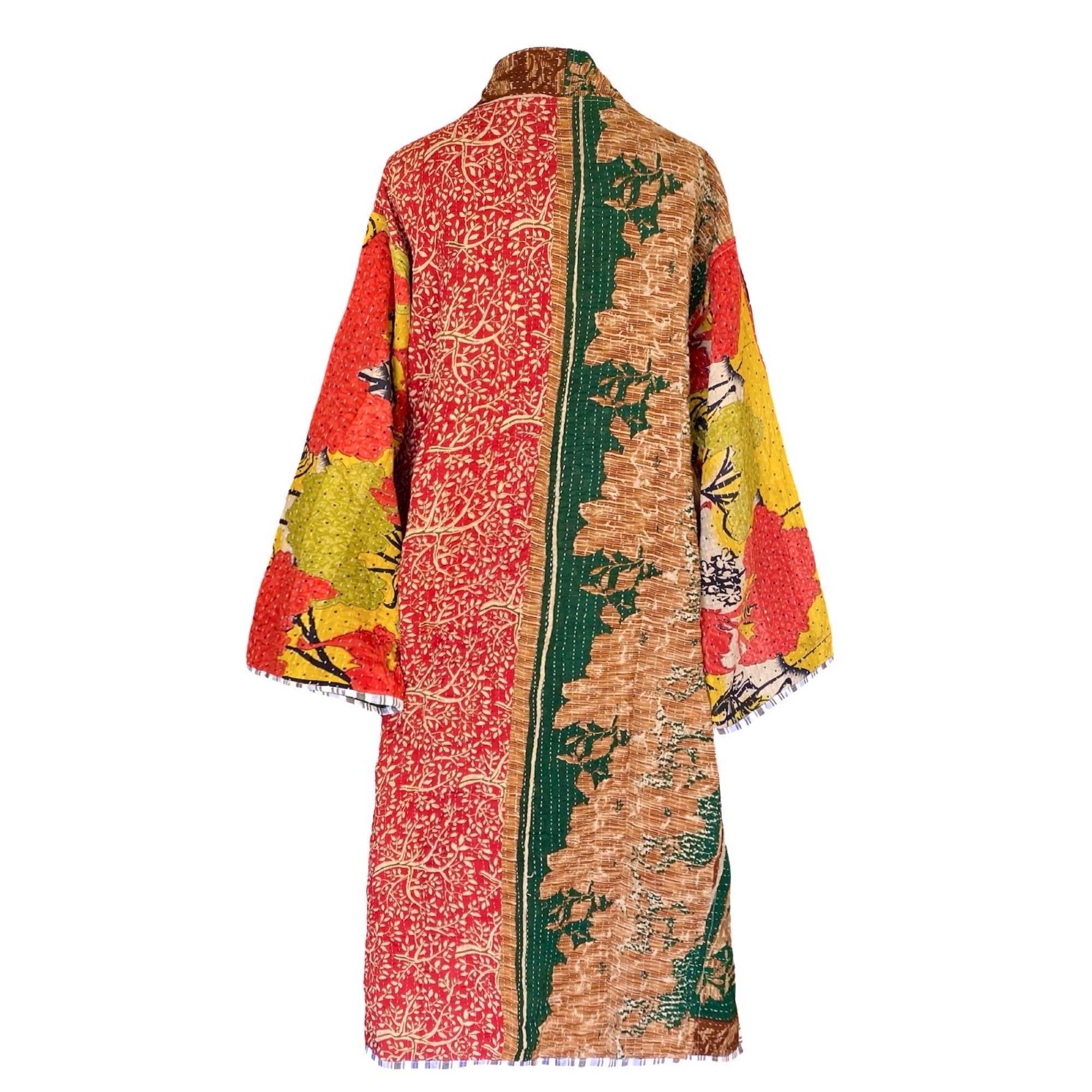 Etalla Cotton Kantha Coat ONE OF KIND