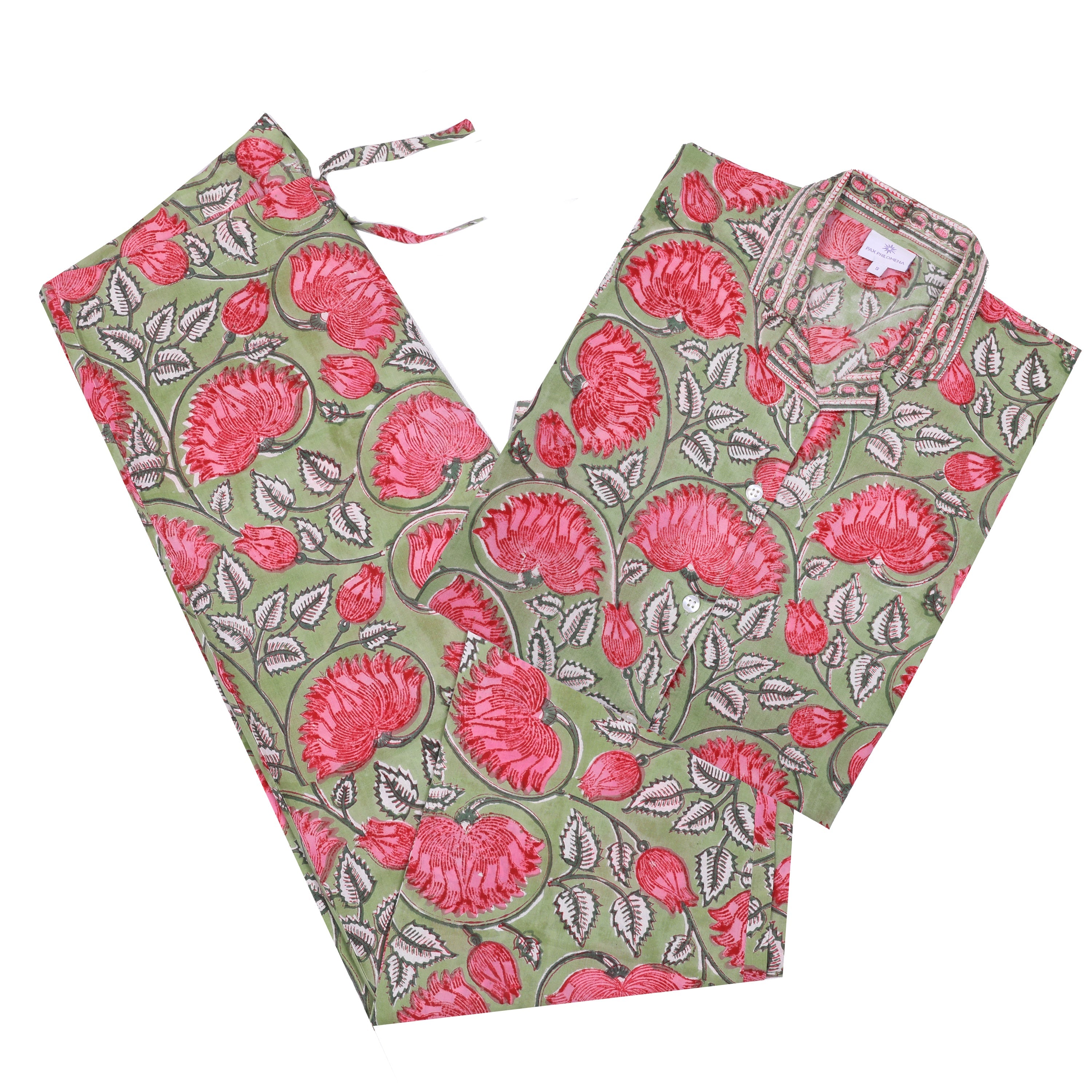 Francis Floral Cotton Pajamas