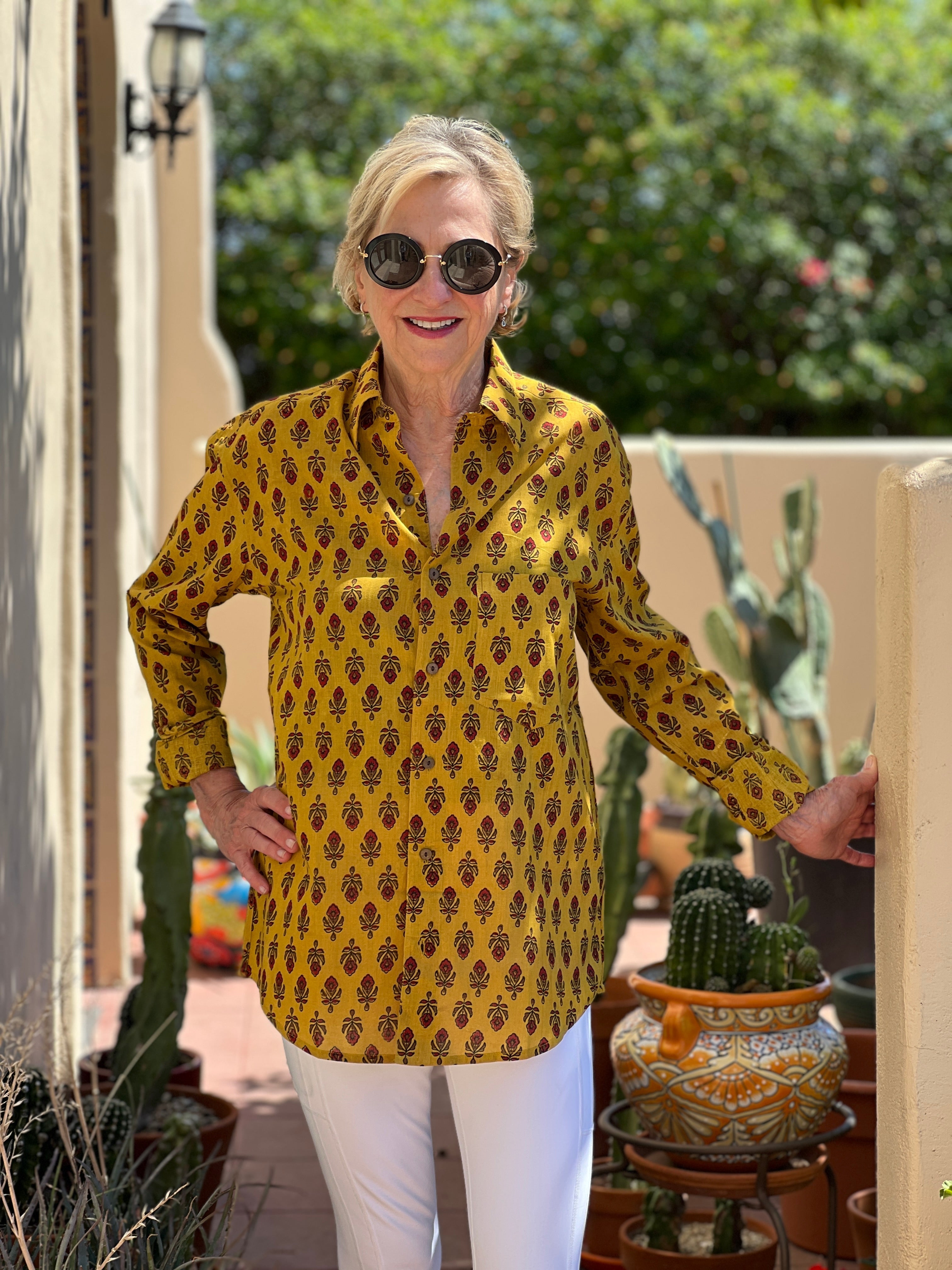 Amber Amer Men's Long Sleeve Shirt