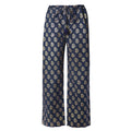 Nefertiti Navy Paisley Cotton Lounge Pant