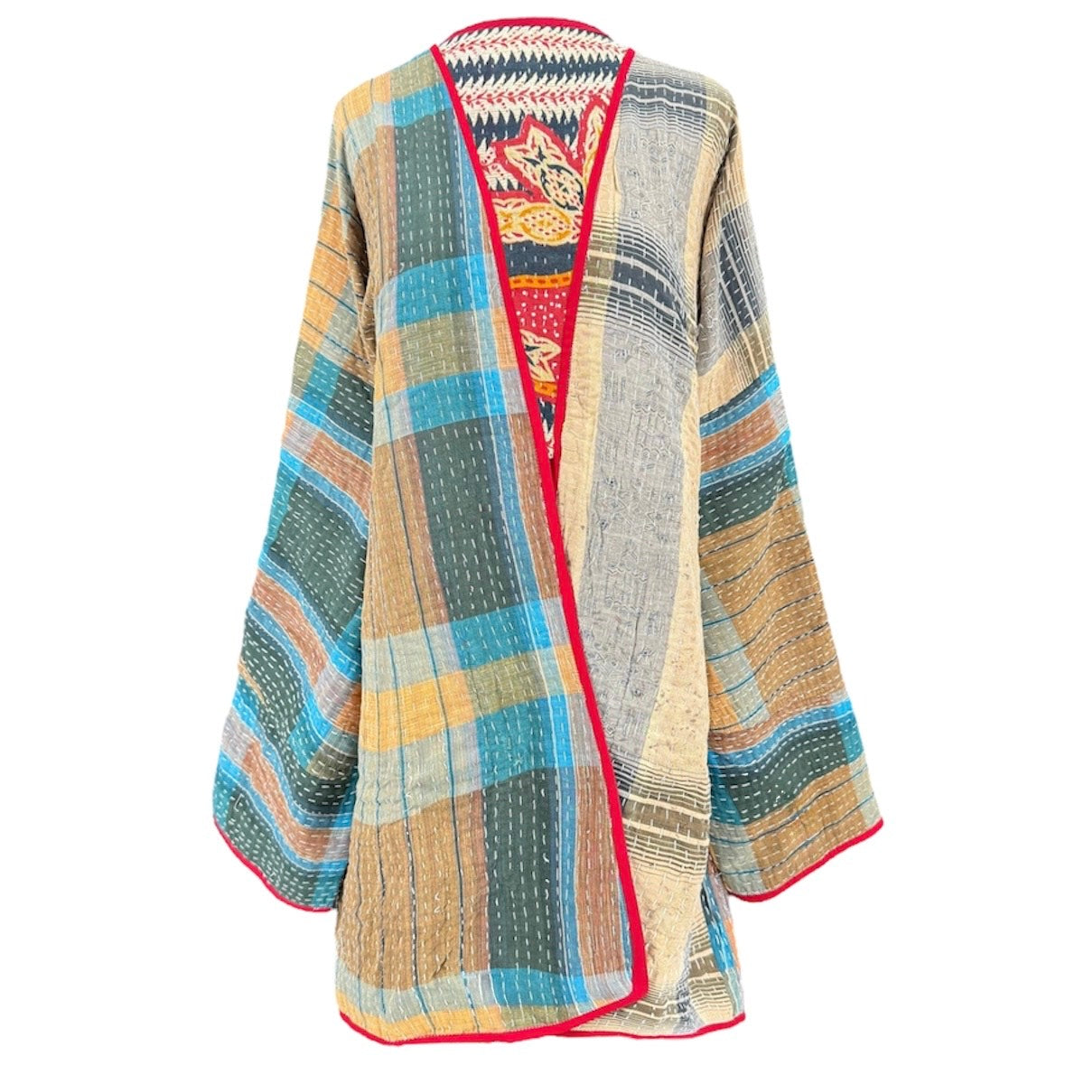 Alappuzha Kantha Cotton Jacket  One of a Kind