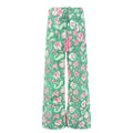 Capri Green Floral Lounge Pants