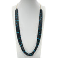 Black Jet and Turquoise Santo Domingo Necklace