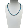 Turquoise with Red Spiny Oyster Shell Necklace Santo Domingo