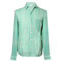 Stromboli Stripe Long Sleeve Men's Button Up Shirt