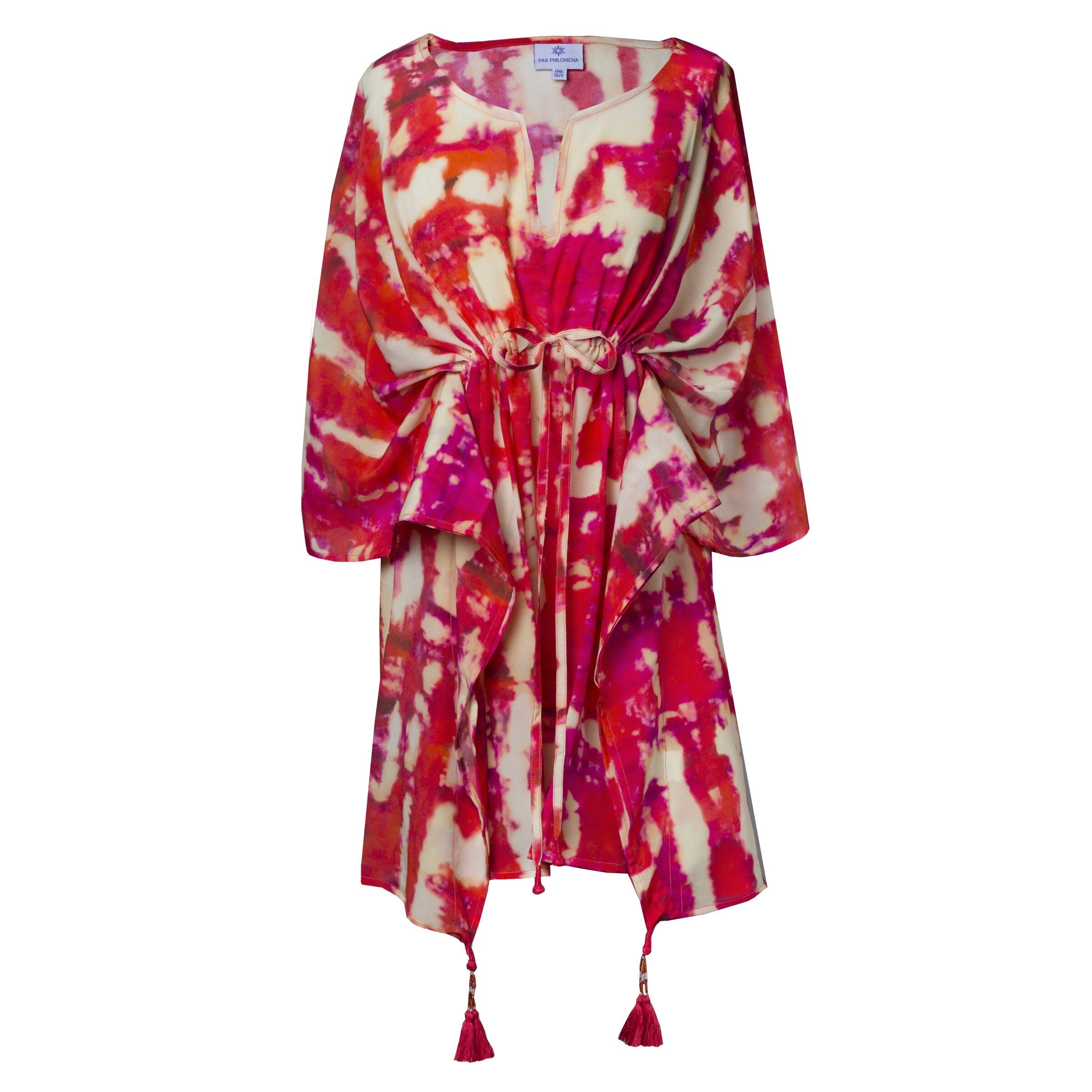 Amalfi Italian Silk Short Kaftan